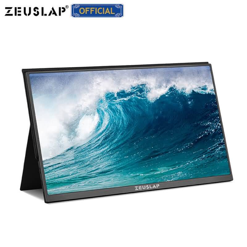 Buy ZEUSLAP Portable Screen Gaming Monitor 15.6inch USB C HDMI 1920*1080P  PD HDR Monitor with Earphone port Metal Ultrathin online.
