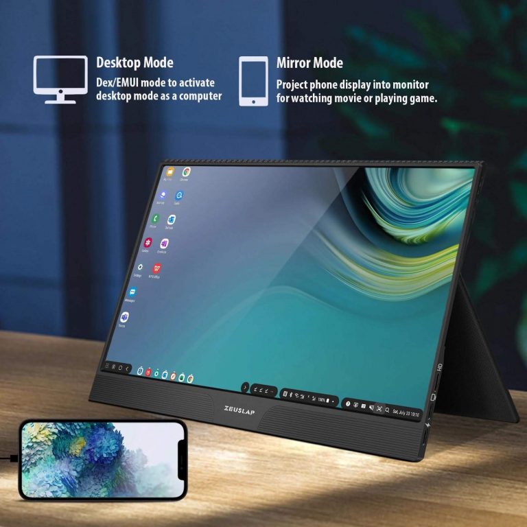 Buy ZEUSLAP Z15ST 15.6 FHD 1080p Portable Touching Screen USB C HDMI ...